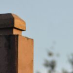 Chapeau de cheminée en béton