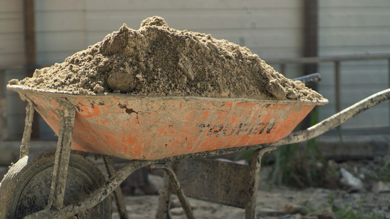 Brouettes pour 1 m³ de terre