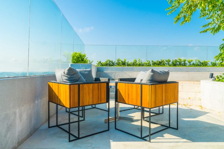 Terrasse en résine